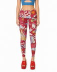 ASTROLOGEEK- LEGGINGS - Framboise