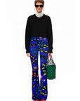 DRAGON DREAMS FLARED PANTS - BAMBOO