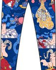ASTROLOGEEK- LEGGINGS - Blue