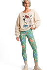 KHUTULUN’S HORSES LEGGINGS -BAMBOO