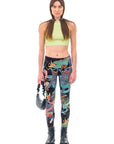 DOOR OF THE COSMOS LEGGINGS - BAMBOO