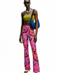 PERFECT JONES FLARED PANTS - BAMBOO