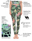 DRAGON DREAMS LEGGINGS - BAMBOO
