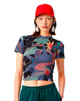 DOOR OF THE COSMOS T-SHIRT - BAMBOO