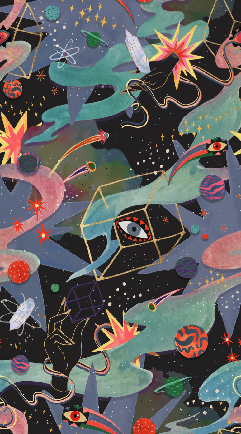 DOOR OF THE COSMOS FLARED PANTS -  BAMBOO