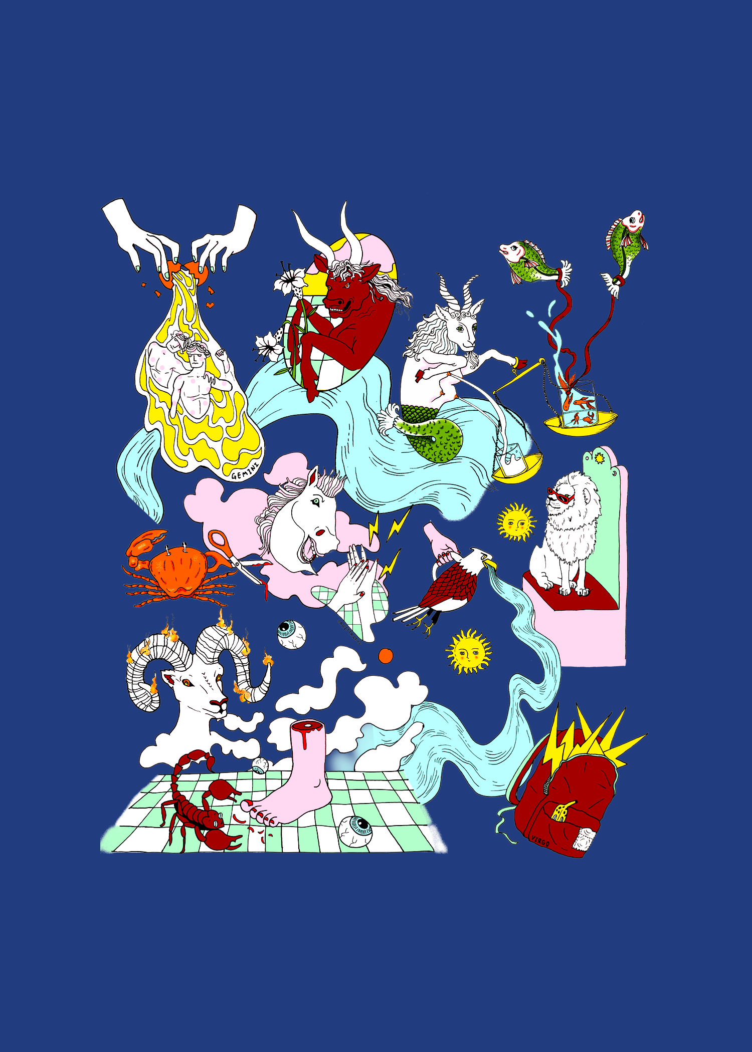 GRECO ZOODIAC - SWEATSHIRT