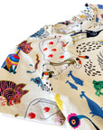 T-Shirt mit Tiersuppenmotiv - Bambus