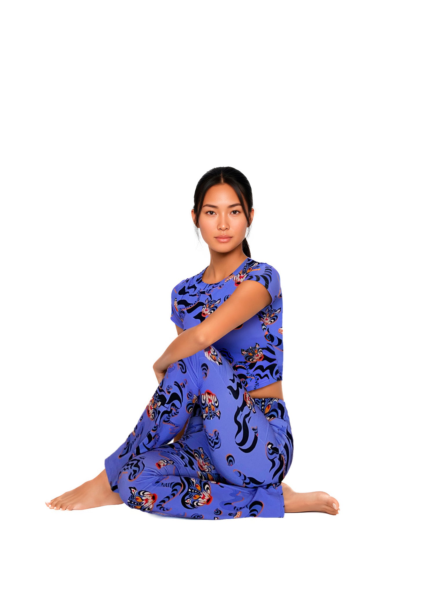 MR TI FLARED PANTS - BAMBOO