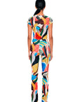 TUTTI FRUTI FLARED PANTS - BAMBOO