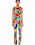 TUTTI FRUTI FLARED PANTS - BAMBOO