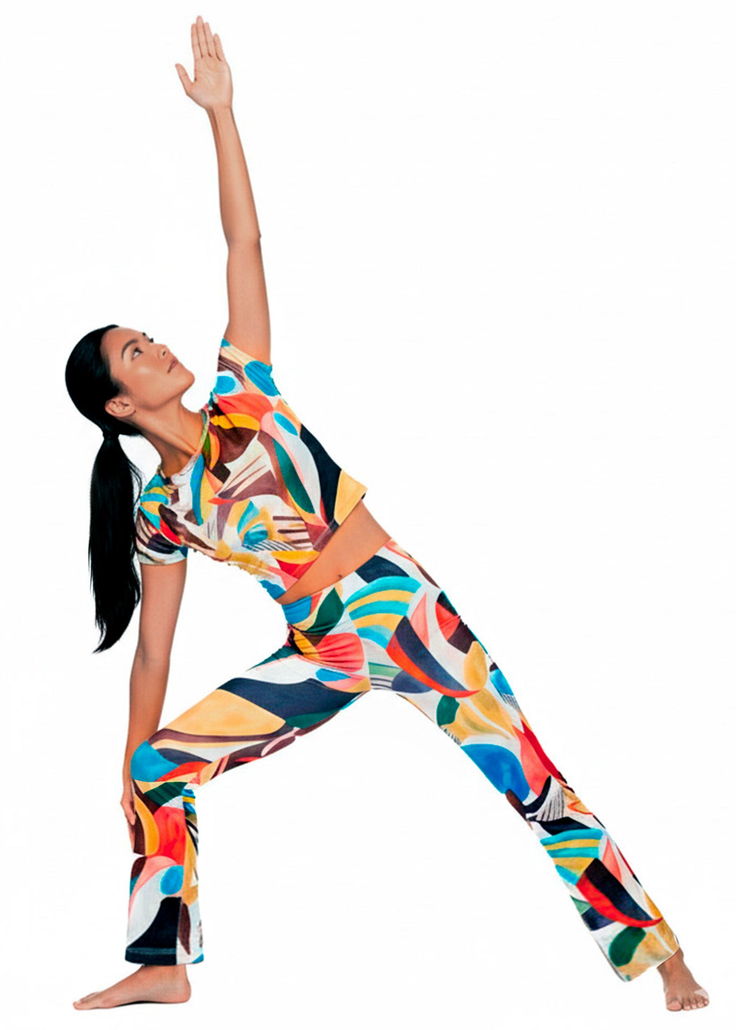 TUTTI FRUTI AUSGESTELLTE HOSE – BAMBUS