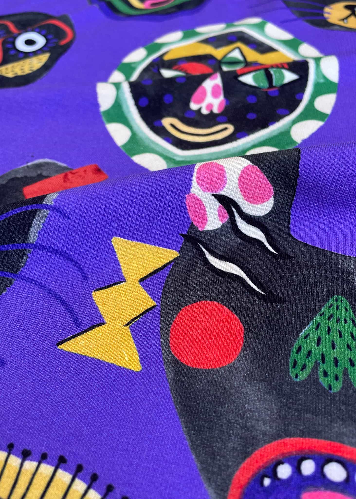 CONNAN AUSGESTELLTE HOSE - BAMBUS