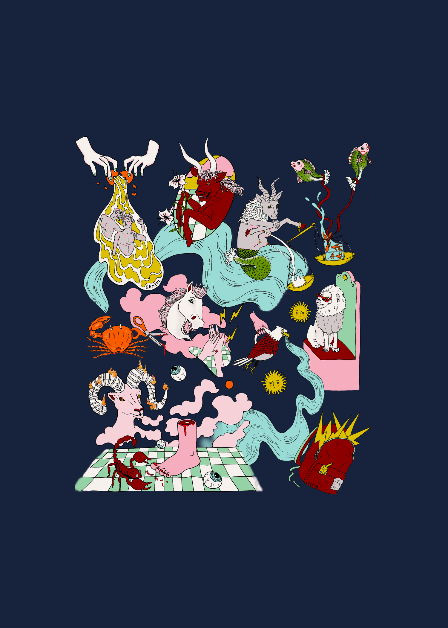 GRECO ZOODIAC - SWEATSHIRT