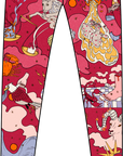 ASTROLOGEEK- LEGGINGS - Framboise