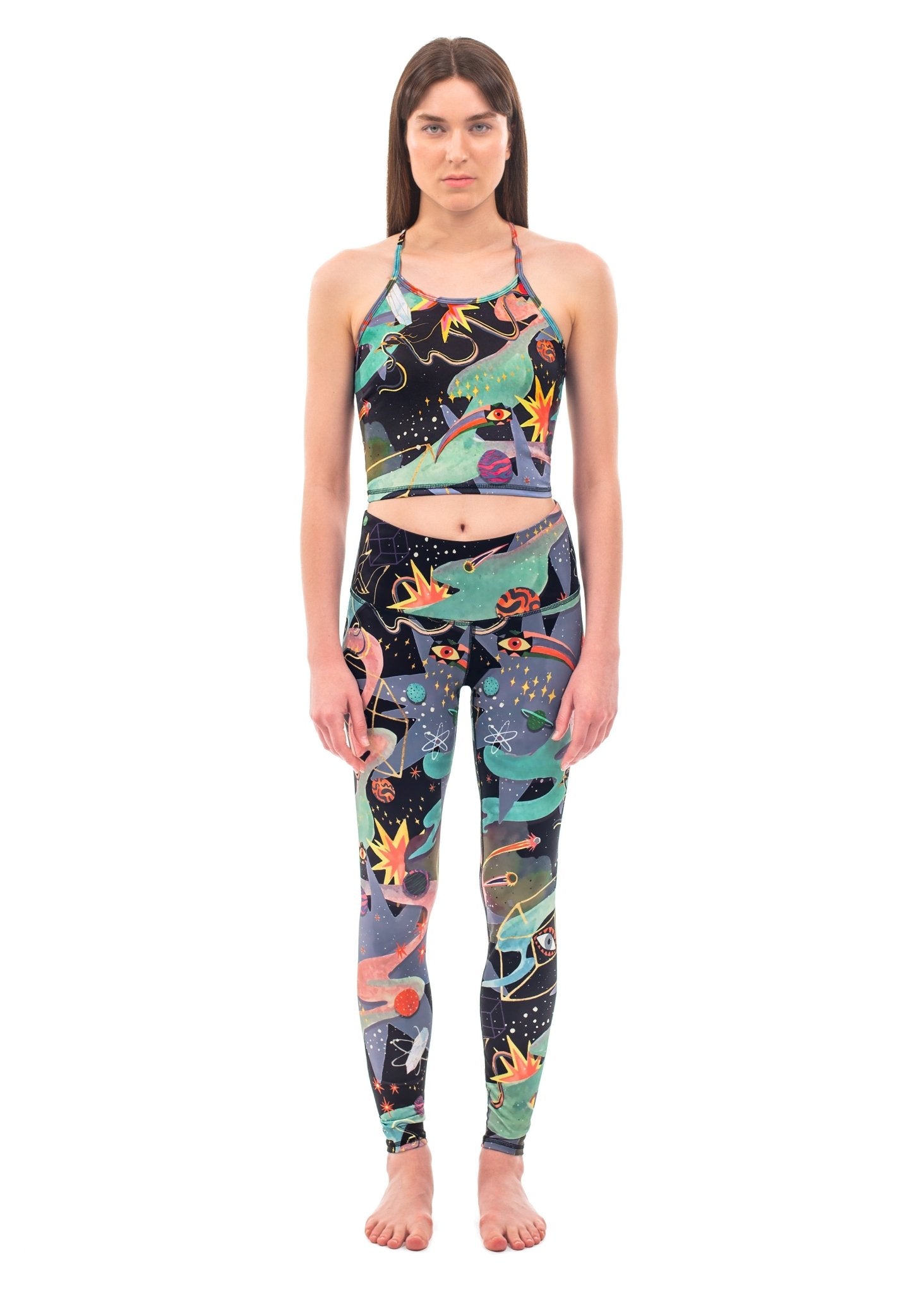 Aktive Leggings &#39;Door of the Cosmos&#39;