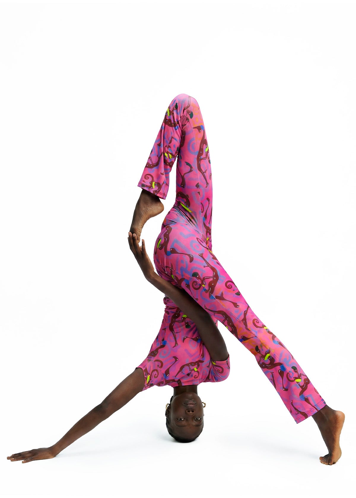 PERFECT JONES FLARED PANTS - BAMBUS