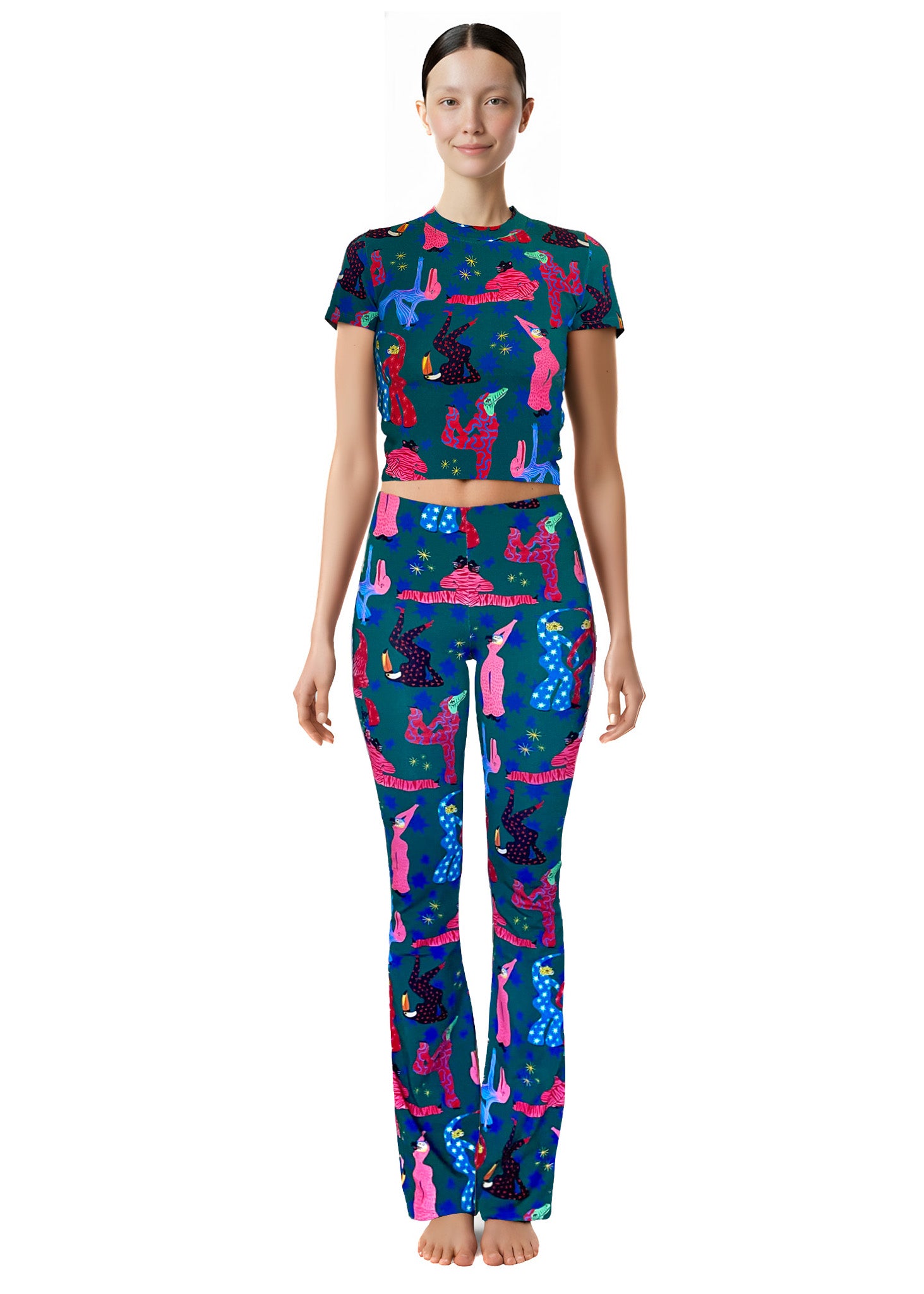 SPIRIT RAVE T-SHIRT - BAMBUS