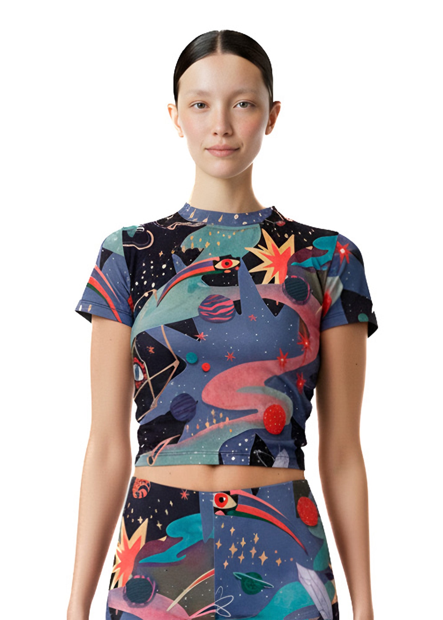 T-SHIRT „TÜR DES KOSMOS“ – BAMBUS