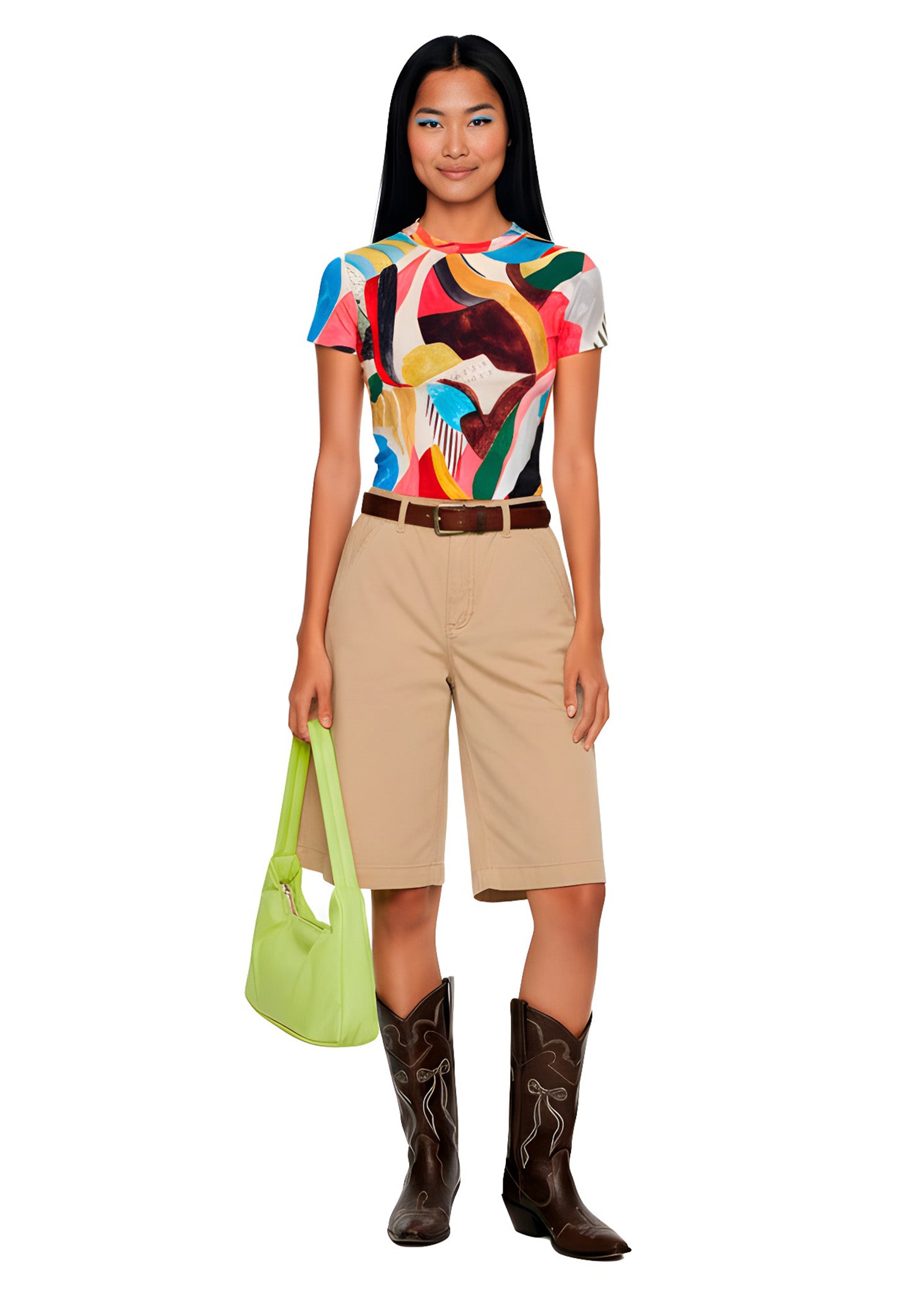 TUTTI FRUTI T-SHIRT - BAMBUS