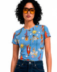PIXIES TAROT T-SHIRT - BAMBUS