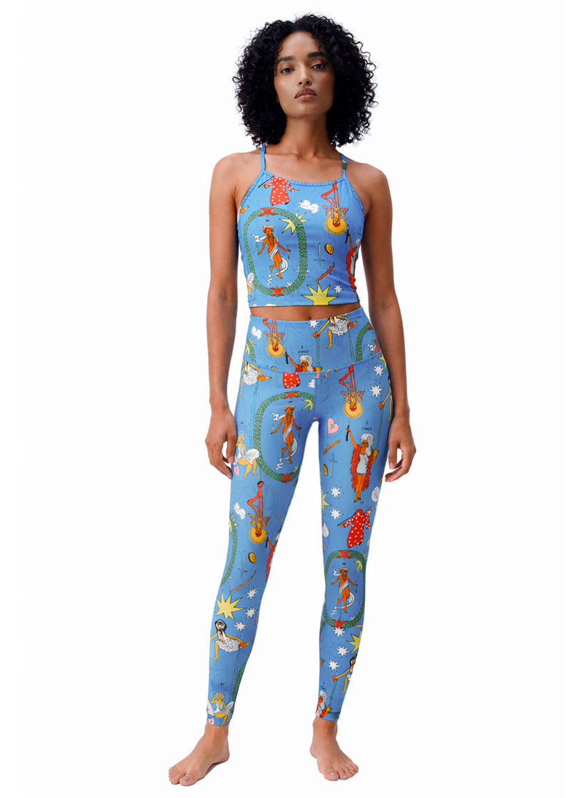 PIXIE'S TAROT LEGGINGS - BAMBUS