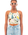 ANIMAL SOUP TOP - BAMBOO